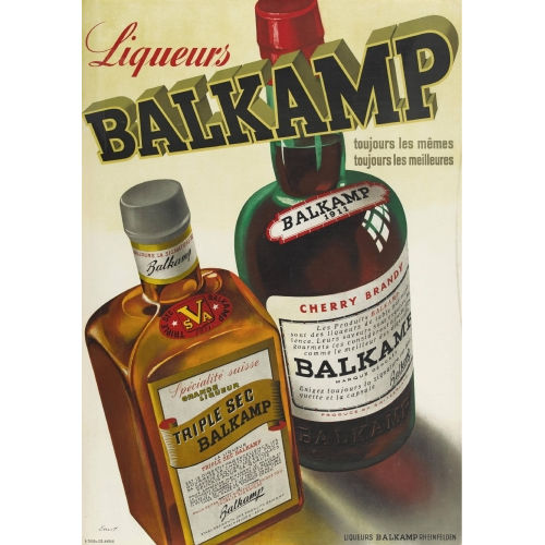 OTTO ERNST : 'Liqueurs Balkamp' (DOBIASCHOFSKY AUKTIONEN AG)