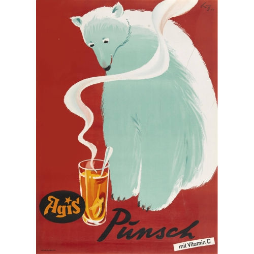 FRITZ BUTZ : 'Agis. Punsch mit Vitamin C' (DOBIASCHOFSKY AUKTIONEN AG)
