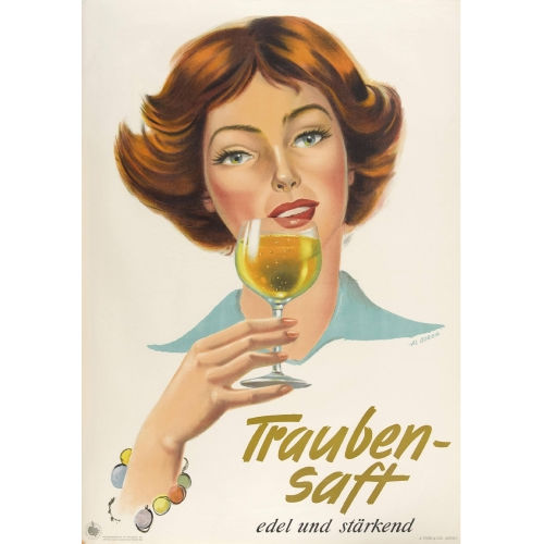 ALBERT BORER : 'Traubensaft edel und st�rkend' (DOBIASCHOFSKY AUKTIONEN AG)