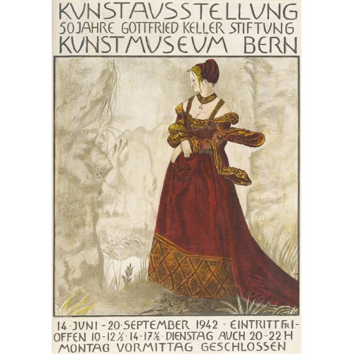 CUNO AMIET : 'Kunstausstellung 50 Jahre Gottfried Keller Stiftung 1942' (DOBIASCHOFSKY AUKTIONEN AG)