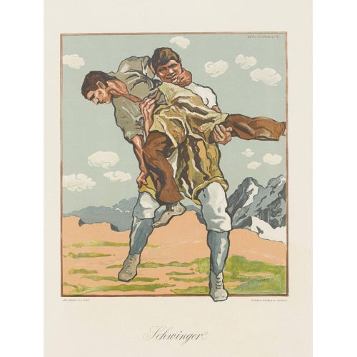 EMIL HUBER : 'Schwinger' (DOBIASCHOFSKY AUKTIONEN AG)