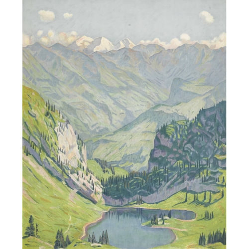 EMIL CARDINAUX : Bergsee (DOBIASCHOFSKY AUKTIONEN AG)