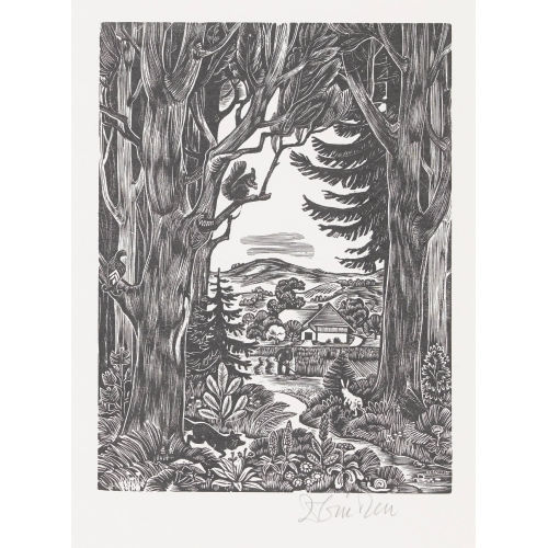 EMIL ZBINDEN : 'Wald' (DOBIASCHOFSKY AUKTIONEN AG)
