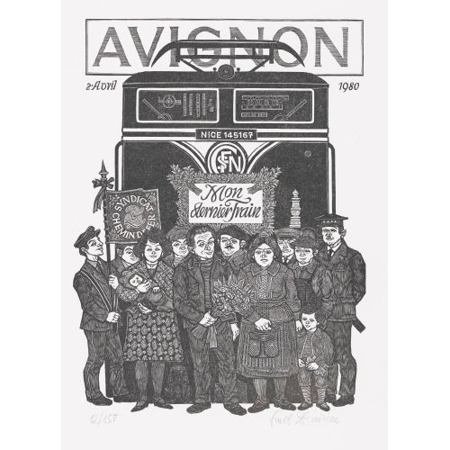 EMIL ZBINDEN : 'Avignon' (DOBIASCHOFSKY AUKTIONEN AG)
