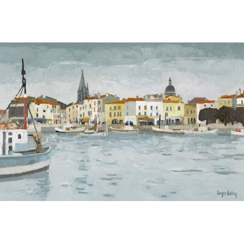 ROGER KATHY : Le port (DOBIASCHOFSKY AUKTIONEN AG)