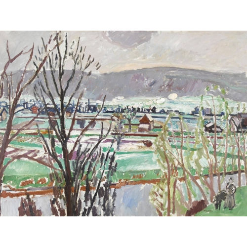MAX GUBLER : 'Limmatlandschaft' (DOBIASCHOFSKY AUKTIONEN AG)