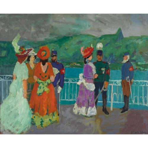 HANS JEGERLEHNER : 'Promenade' (DOBIASCHOFSKY AUKTIONEN AG)