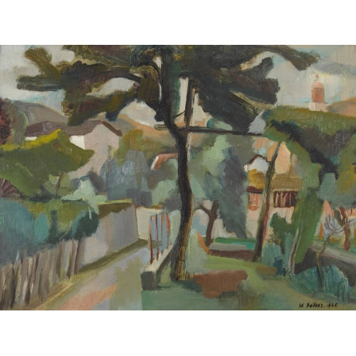 �DOUARD BAILLODS : 'Paysage (Tessin)' (DOBIASCHOFSKY AUKTIONEN AG)