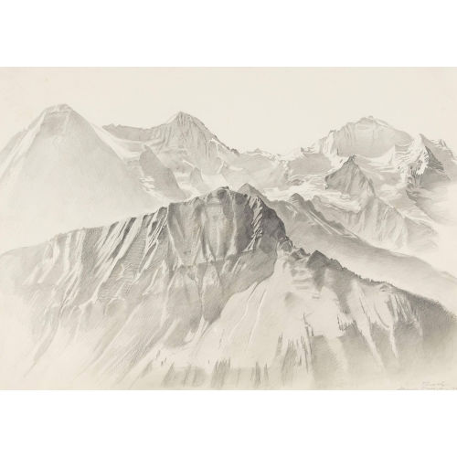 PAUL WYSS : Eiger, M�nch und Jungfrau (DOBIASCHOFSKY AUKTIONEN AG)