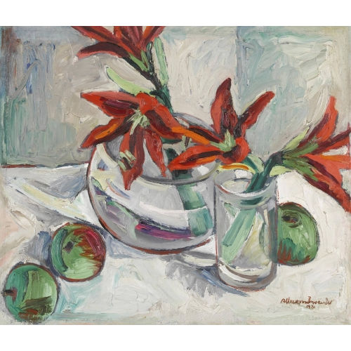 ALBERT NEUENSCHWANDER : Amaryllis (DOBIASCHOFSKY AUKTIONEN AG)
