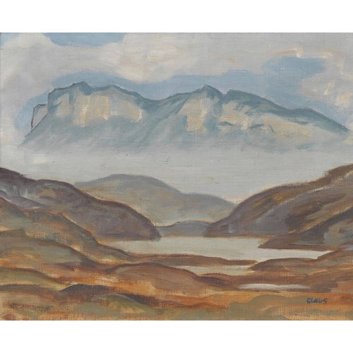 ALFRED GLAUS : Emmentaler Landschaft mit dem Hohgant (DOBIASCHOFSKY AUKTIONEN AG)