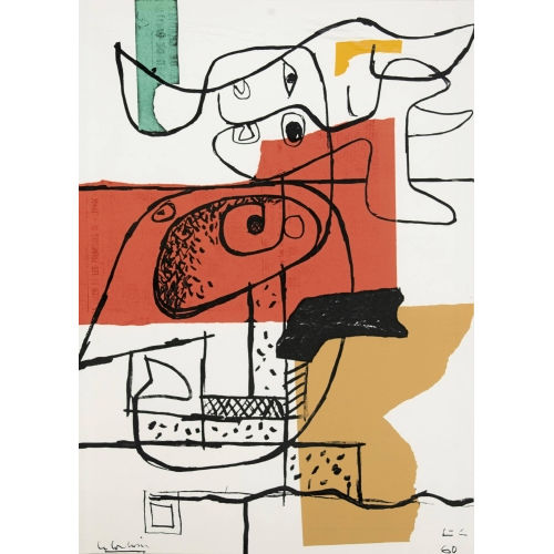 CHARLES-�DOUARD) LE CORBUSIER (EIGTL. JEANNERET : Taureau (DOBIASCHOFSKY AUKTIONEN AG)