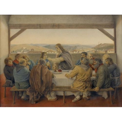 LOUIS RIVIER : Das letzte Abendmahl (DOBIASCHOFSKY AUKTIONEN AG)