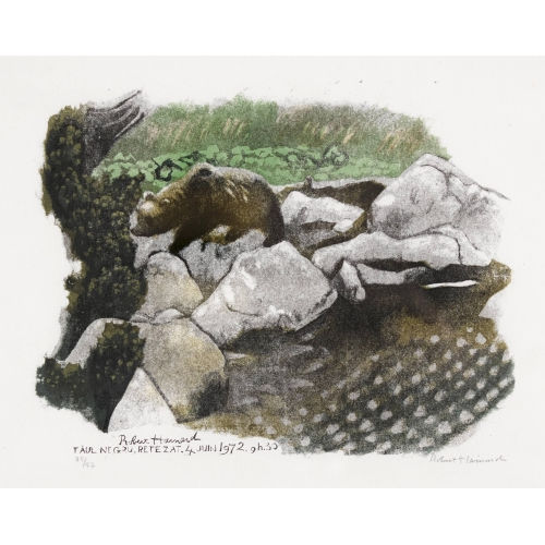 ROBERT HAINARD : 'Ours au bord du lac' (DOBIASCHOFSKY AUKTIONEN AG)