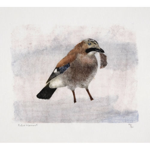 ROBERT HAINARD : 'Geai sur la neige' (DOBIASCHOFSKY AUKTIONEN AG)