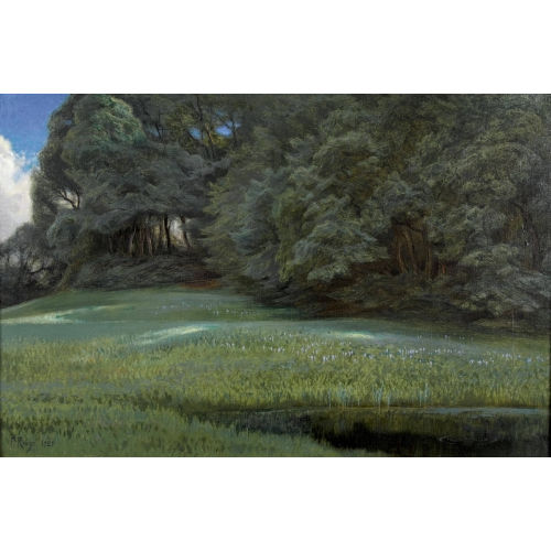LOUIS FR�D�RIC ROUGE : 'Paysage d′�t�' (DOBIASCHOFSKY AUKTIONEN AG)