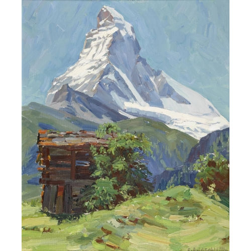 EMIL AUFDENBLATTEN : Das Matterhorn (DOBIASCHOFSKY AUKTIONEN AG)