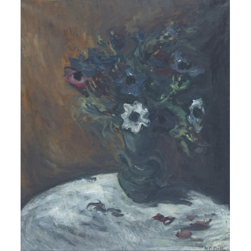 MARTIN PETER FL�CK : Stillleben mit Anemonen (DOBIASCHOFSKY AUKTIONEN AG)