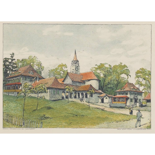 OTTO BAUMBERGER : Schweizerische Landesausstellung. S′D�rfli, Bern 1914 (DOBIASCHOFSKY AUKTIONEN AG)