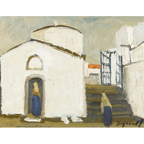 GEORGES BORGEAUD : 'Les deux femmes grecques' (DOBIASCHOFSKY AUKTIONEN AG)