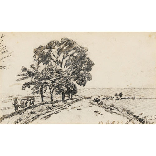 JOHAN BARTHOLD JONGKIND : 'Paysage' (DOBIASCHOFSKY AUKTIONEN AG)