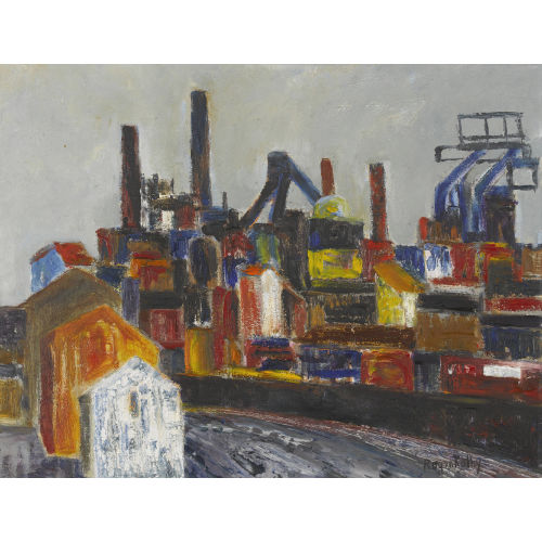 ROGER KATHY : 'Aci�ries de Pompey (Nancy-Metz)' (DOBIASCHOFSKY AUKTIONEN AG)