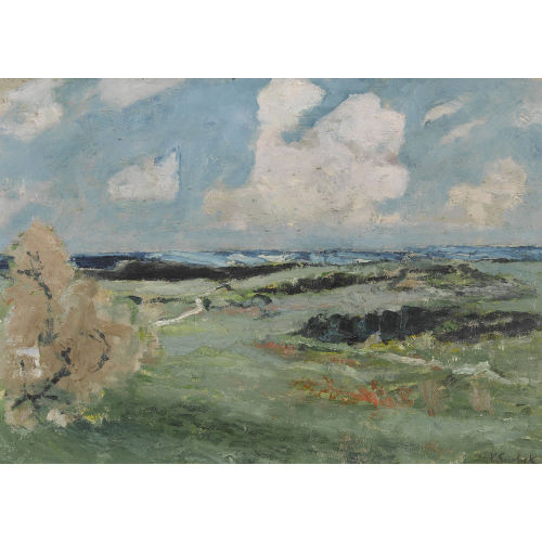 VICTOR SURBEK : 'Burgundische Landschaft' (DOBIASCHOFSKY AUKTIONEN AG)