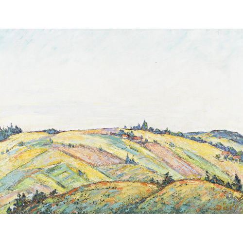 LOUIS D�RR : H�gelige Landschaft (DOBIASCHOFSKY AUKTIONEN AG)