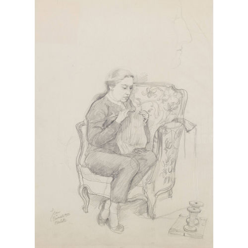 JEAN (AUCH JEAN-JOSEPH) CROTTI : 'Marlotte' (DOBIASCHOFSKY AUKTIONEN AG)