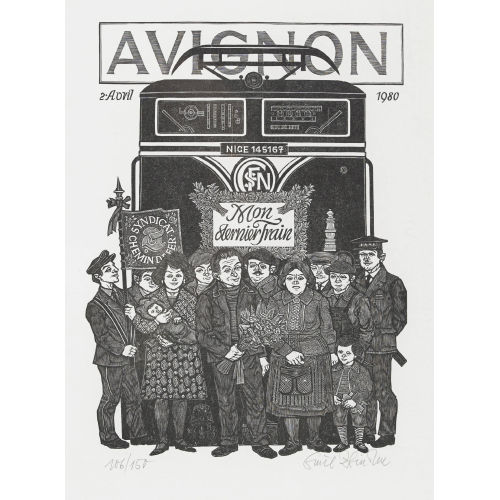 EMIL ZBINDEN : 'Avignon' (DOBIASCHOFSKY AUKTIONEN AG)