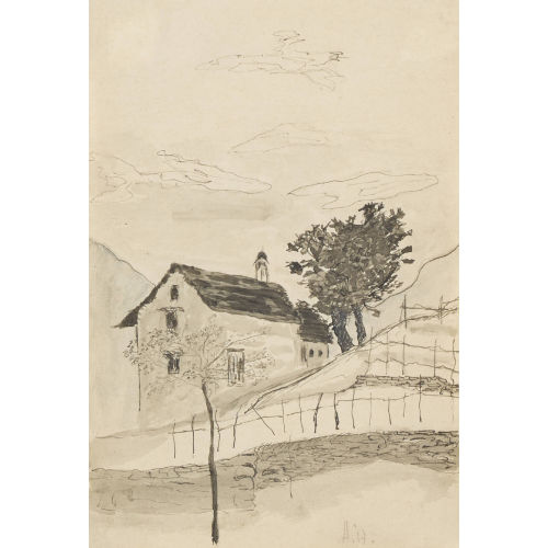HERMANN HESSE : 'Locarno-Minusio' (DOBIASCHOFSKY AUKTIONEN AG)