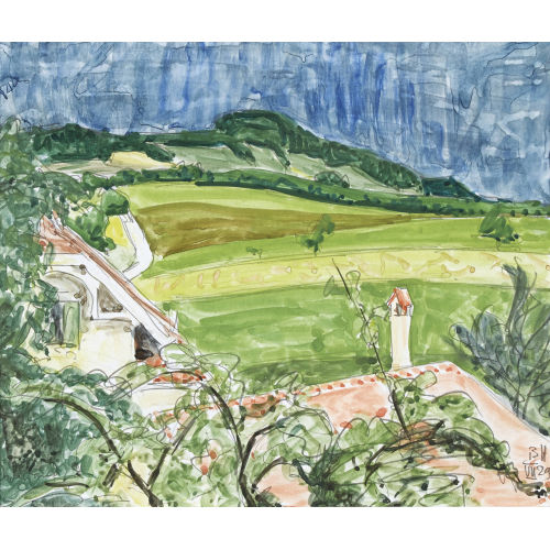 BRUNO HESSE : Sommerliche Oschwand (DOBIASCHOFSKY AUKTIONEN AG)