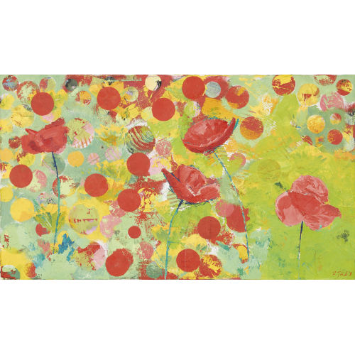 ROLAND FL�CK : Mohnblumen (DOBIASCHOFSKY AUKTIONEN AG)
