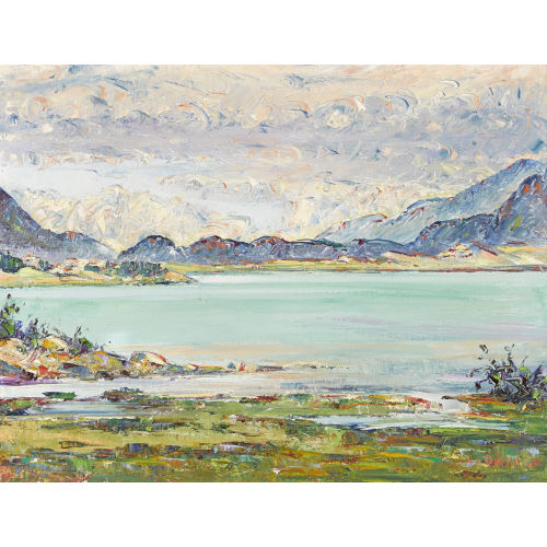 LOUIS D�RR : Seelandschaft (DOBIASCHOFSKY AUKTIONEN AG)