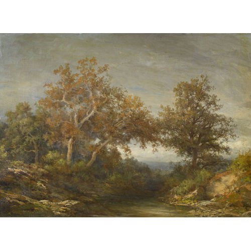JEAN PHILIPPE GEORGE-JULLIARD : Herbstliche Bachlandschaft (DOBIASCHOFSKY AUKTIONEN AG)