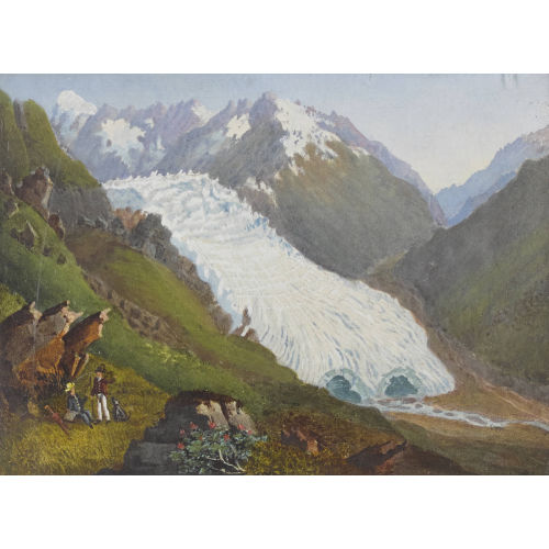 JOHANN PETER LAMY : 'Vue du Glacier du Rhone prise en descendant du Grimsel' (DOBIASCHOFSKY AUKTIONEN AG)
