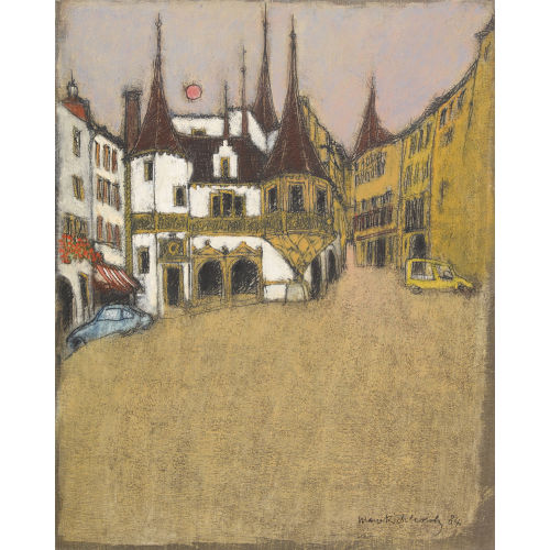 MARCO RICHTERICH : Place du March� � Neuch�tel (DOBIASCHOFSKY AUKTIONEN AG)