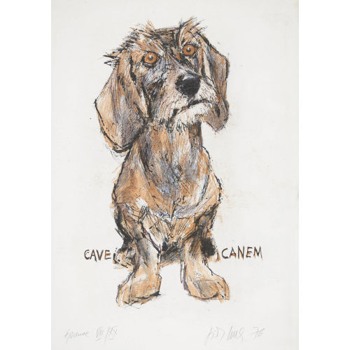 FRITZ HUG : 'Cave Canem' (DOBIASCHOFSKY AUKTIONEN AG)