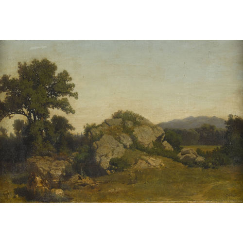 GUSTAVE EUG�NE CASTAN : 'Dans la vall�e du Rh�ne' (DOBIASCHOFSKY AUKTIONEN AG)