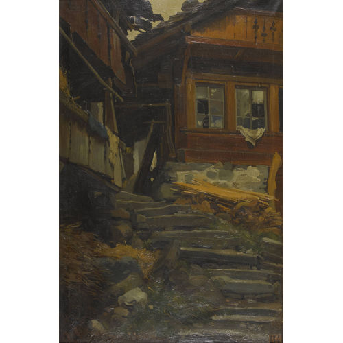 AUGUSTE BACHELIN : H�user in Merligen (DOBIASCHOFSKY AUKTIONEN AG)