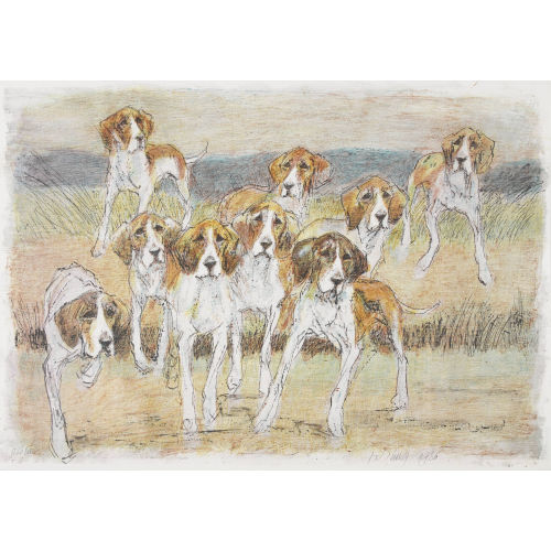 FRITZ HUG : Beagles (DOBIASCHOFSKY AUKTIONEN AG)