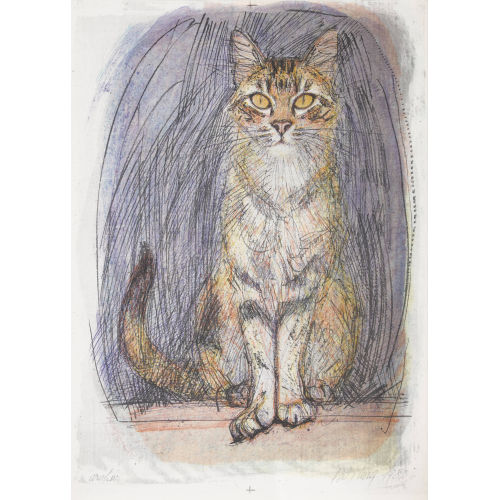 FRITZ HUG : Katze (DOBIASCHOFSKY AUKTIONEN AG)