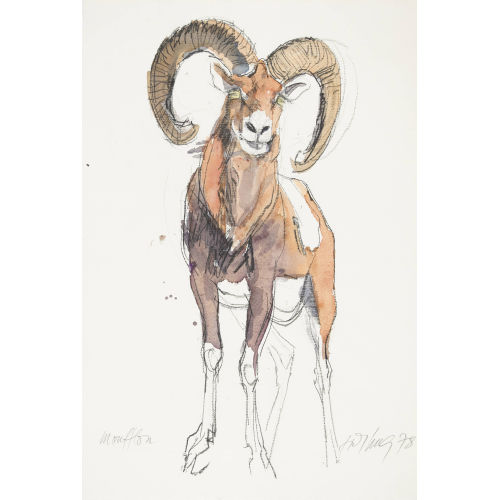 FRITZ HUG : 'Moufflon' (DOBIASCHOFSKY AUKTIONEN AG)