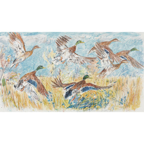 FRITZ HUG : Enten im Abflug (DOBIASCHOFSKY AUKTIONEN AG)