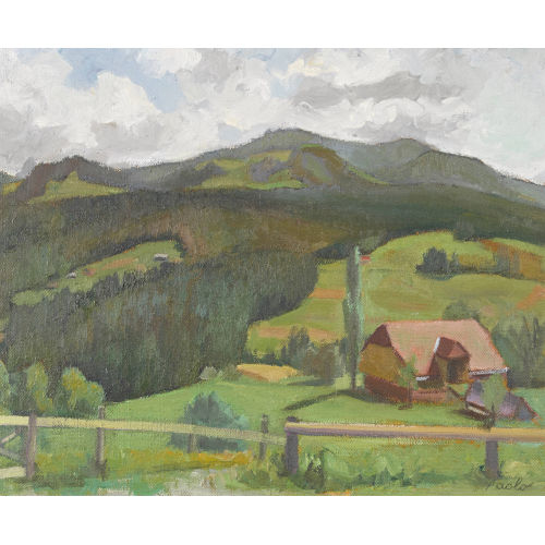 PAUL JAKOB) PAOLO (EIGTL. M�LLER : 'R�schegg' (DOBIASCHOFSKY AUKTIONEN AG)