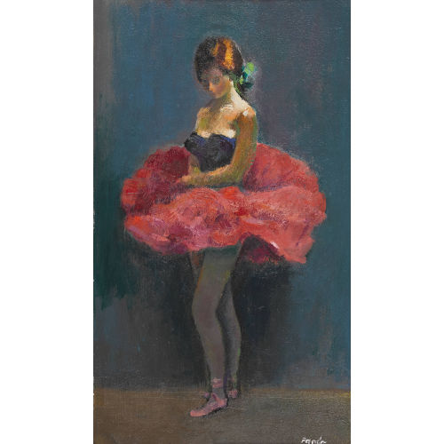 PAUL JAKOB) PAOLO (EIGTL. M�LLER : Ballettt�nzerin (DOBIASCHOFSKY AUKTIONEN AG)
