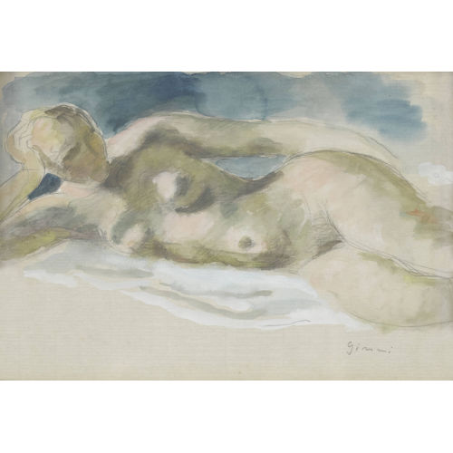 WILHELM GIMMI : 'Nu couch�' (DOBIASCHOFSKY AUKTIONEN AG)