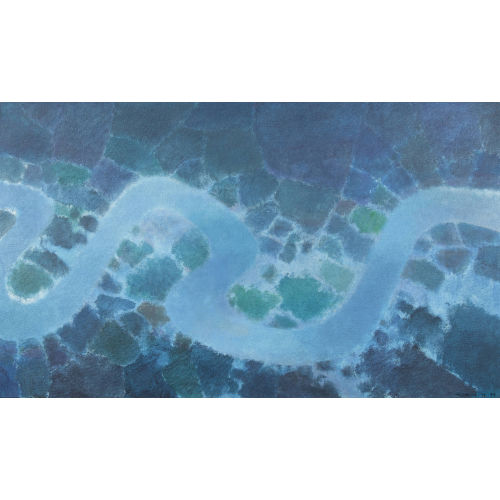 HERMANN ALFRED SIGG : 'Der blaue Fluss' (DOBIASCHOFSKY AUKTIONEN AG)