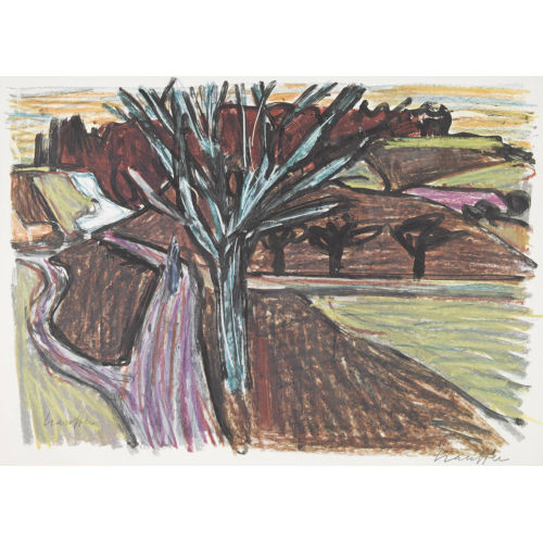 FRED STAUFFER : Feld und Baum (DOBIASCHOFSKY AUKTIONEN AG)