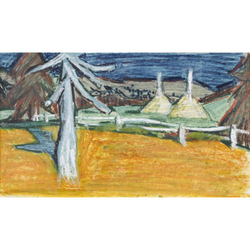 FRED STAUFFER : Sommerliche Landschaft (DOBIASCHOFSKY AUKTIONEN AG)